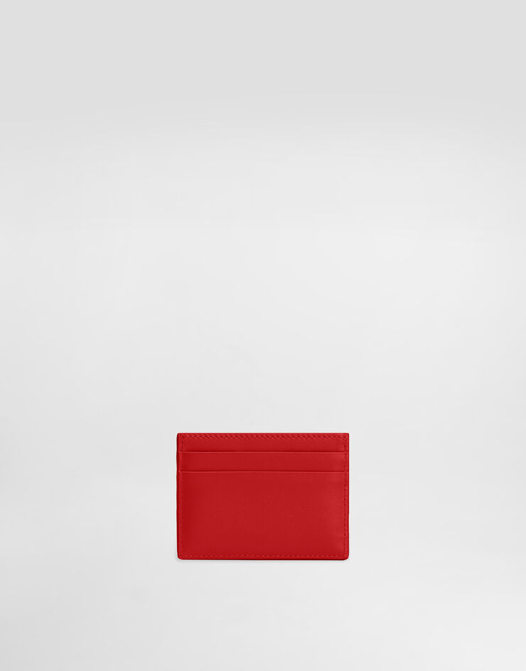 Dolce & Gabbana Kartenetui DG Logo Rot BI0330AG081
