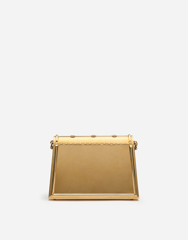 Dolce&Gabbana Small metallic Devotion bag with bejeweled detailing Multicolor BB6713AK830