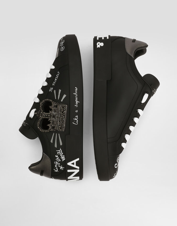 Dolce & Gabbana Calfskin Portofino sneakers Multicolor CS1760AZ268