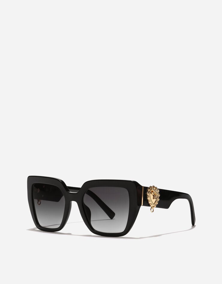 Dolce & Gabbana Lunettes de soleil Devotion Dolce & Gabbana Lunettes de soleil Devotion Noir VG4538VP187