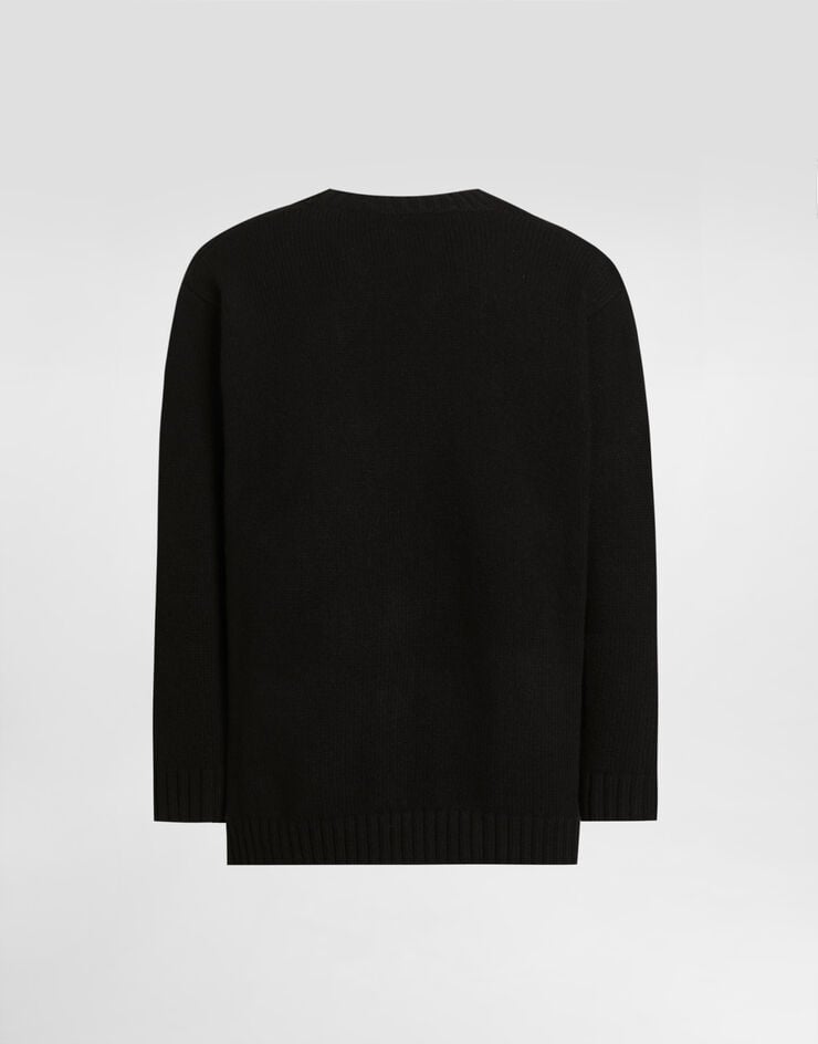 Dolce & Gabbana Wool blend cardigan Dolce & Gabbana Wool blend cardigan Multicolor GXVGATJGMAW