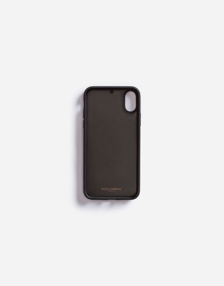 Dolce & Gabbana Leopard print dauphine calfskin iPhone X cover STAMPA LEO BI2408AI899