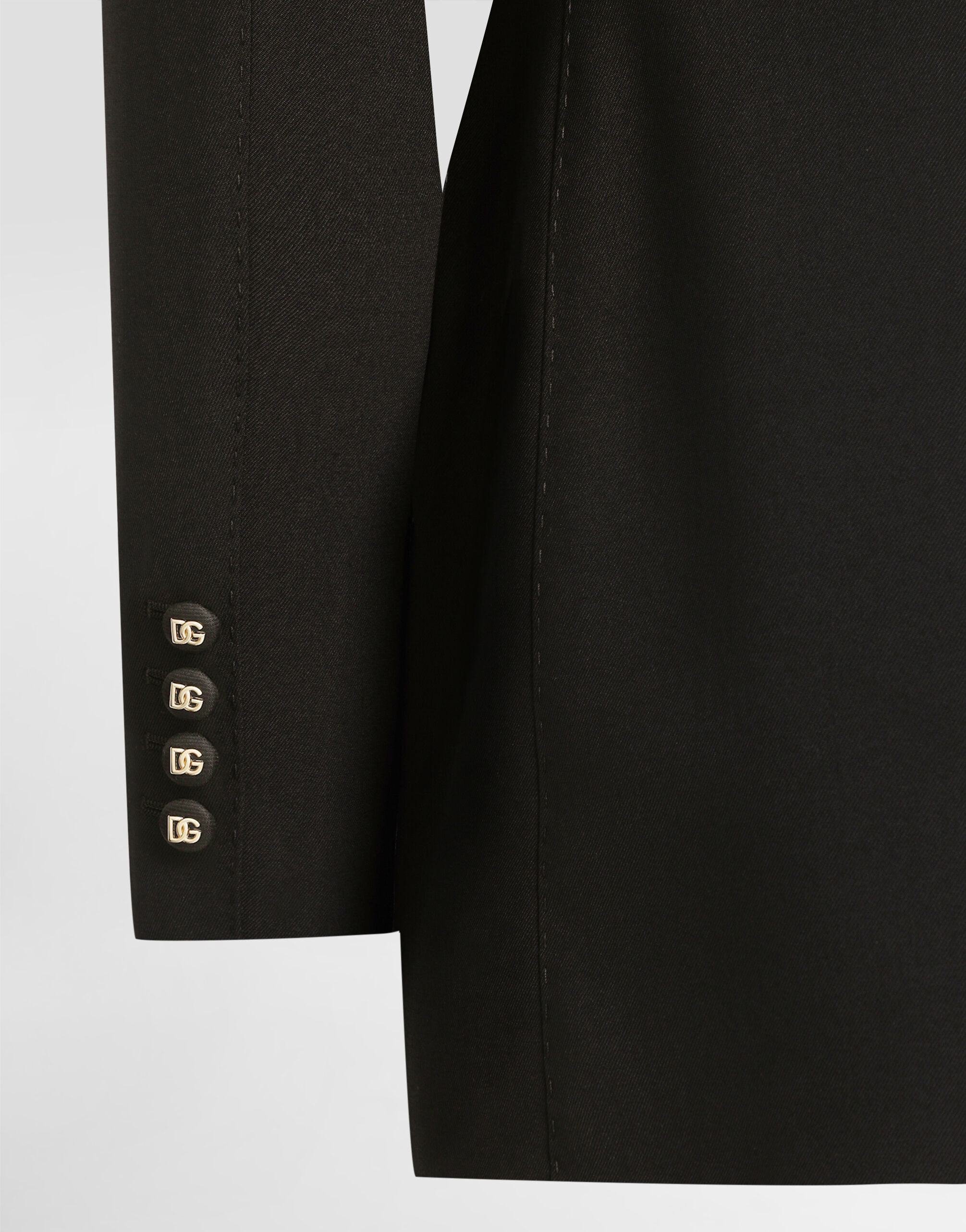 Turlington single-breasted jacket with leopard-print lining - thumbnail 5