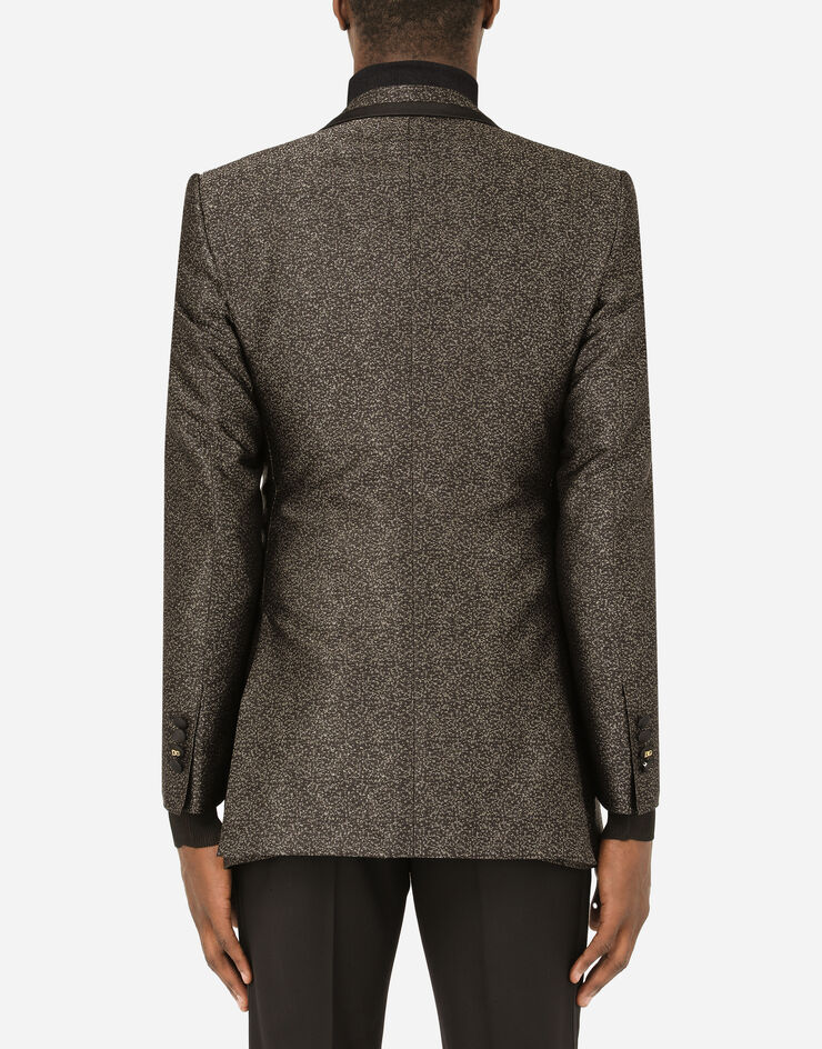 Dolce & Gabbana Chaqueta beat jacquard lamé Multicolor G2QF6ZFJMPN