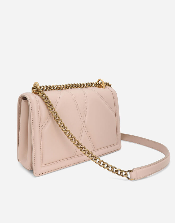 Dolce & Gabbana Medium Devotion shoulder bag Pale Pink BB7158AW437