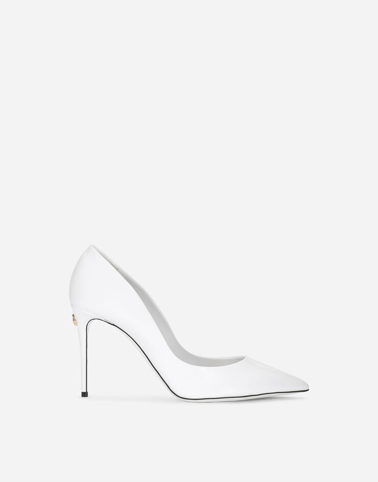 Dolce & Gabbana Patent leather Cardinale pumps White CD1657A1471