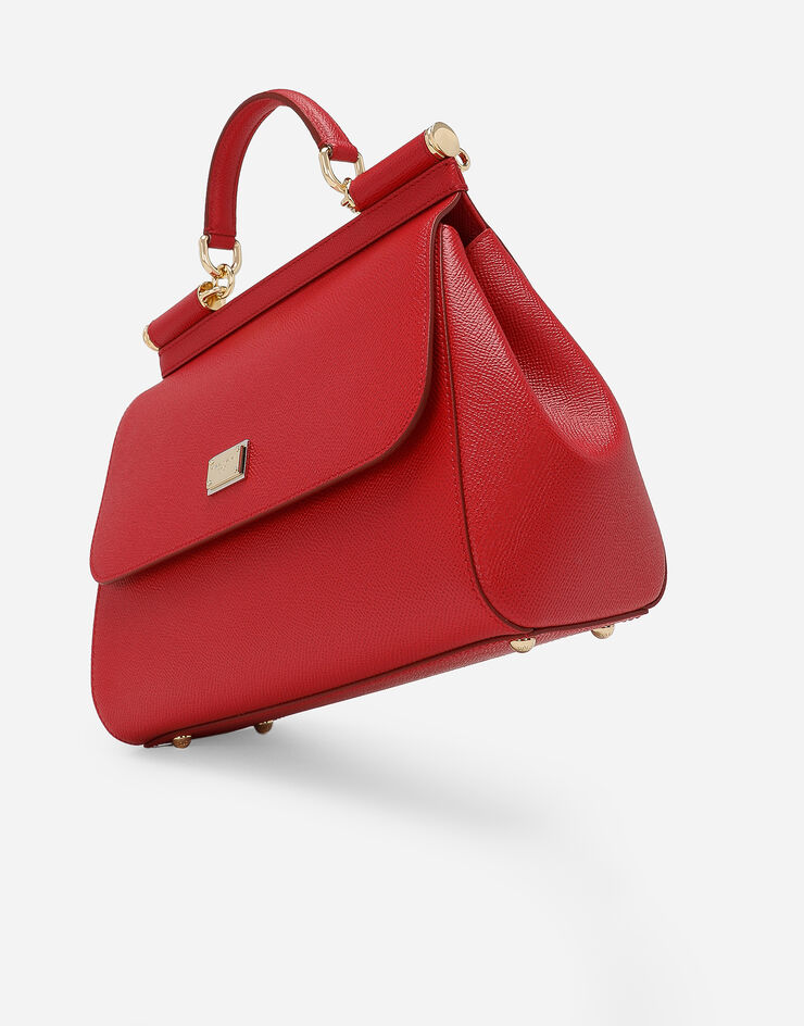 Dolce & Gabbana Henkeltasche Sicily groß Rot BB6002B1001