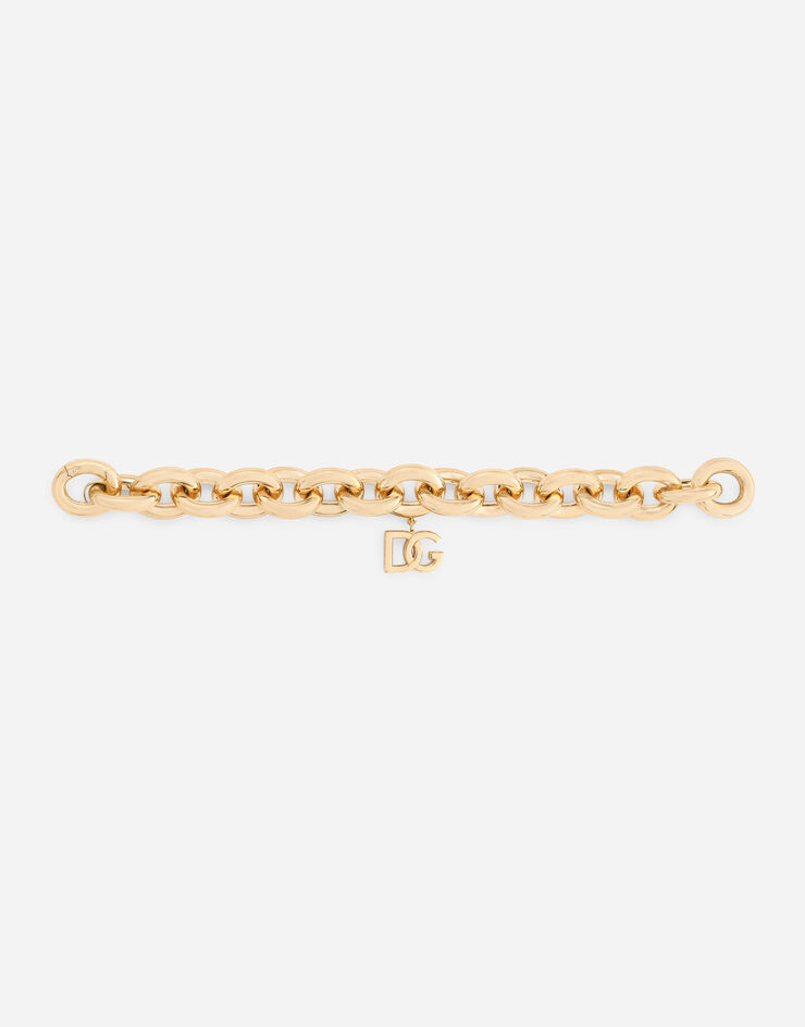 Dolce & Gabbana Pulsera Logo de oro amarillo 18 kt Oro Amarillo WBMZ4GWYE01