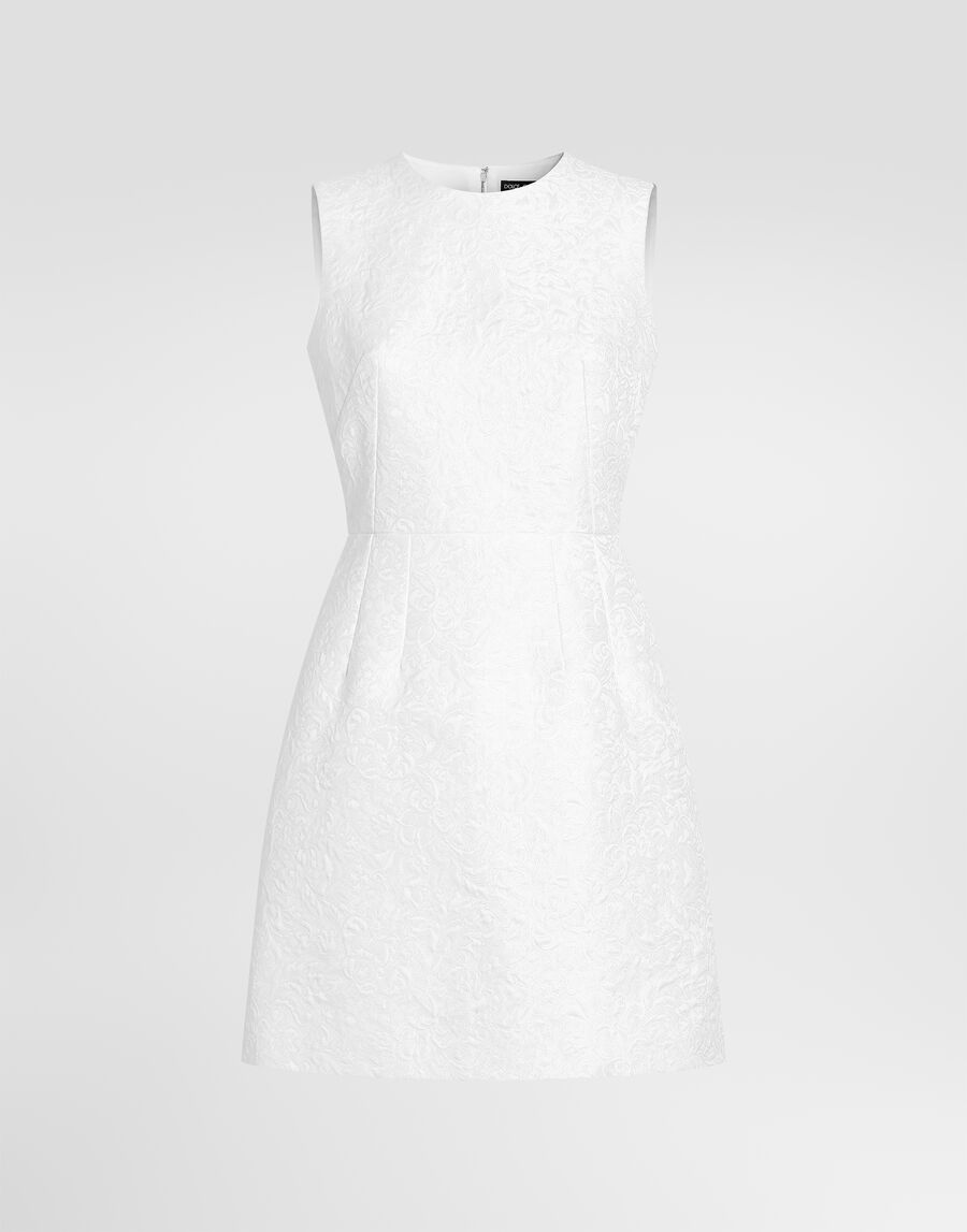 Short brocade dress