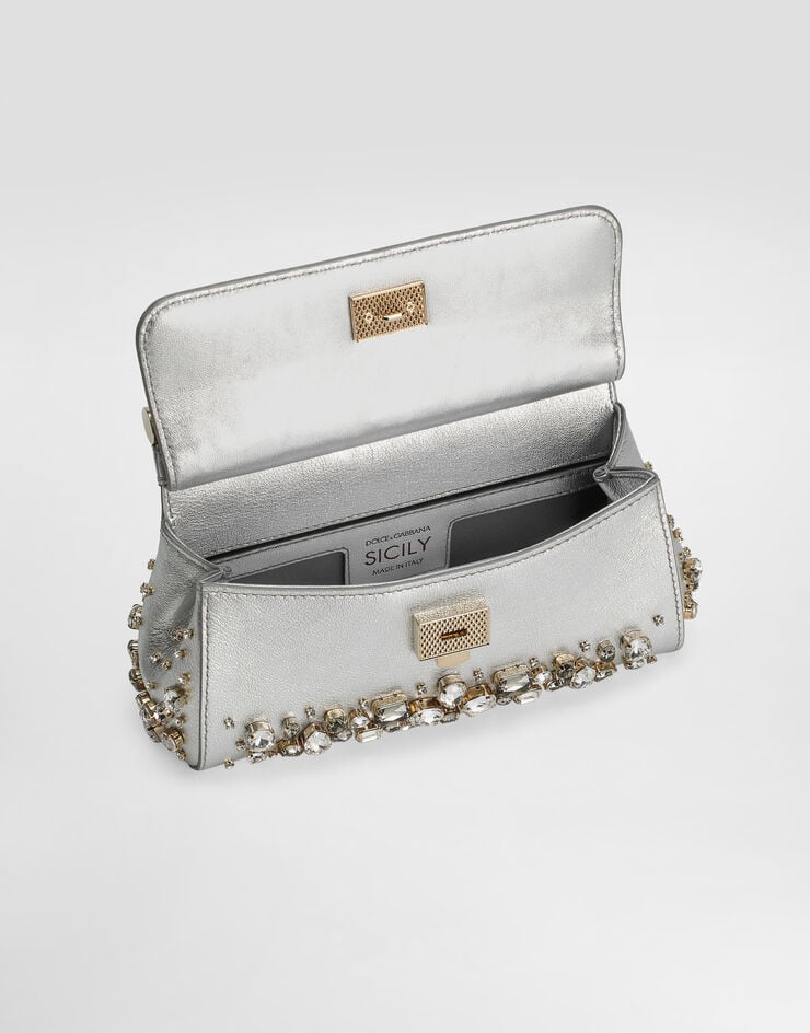 Dolce & Gabbana Henkeltasche Sicily klein Mehrfarbig BB7116BH743