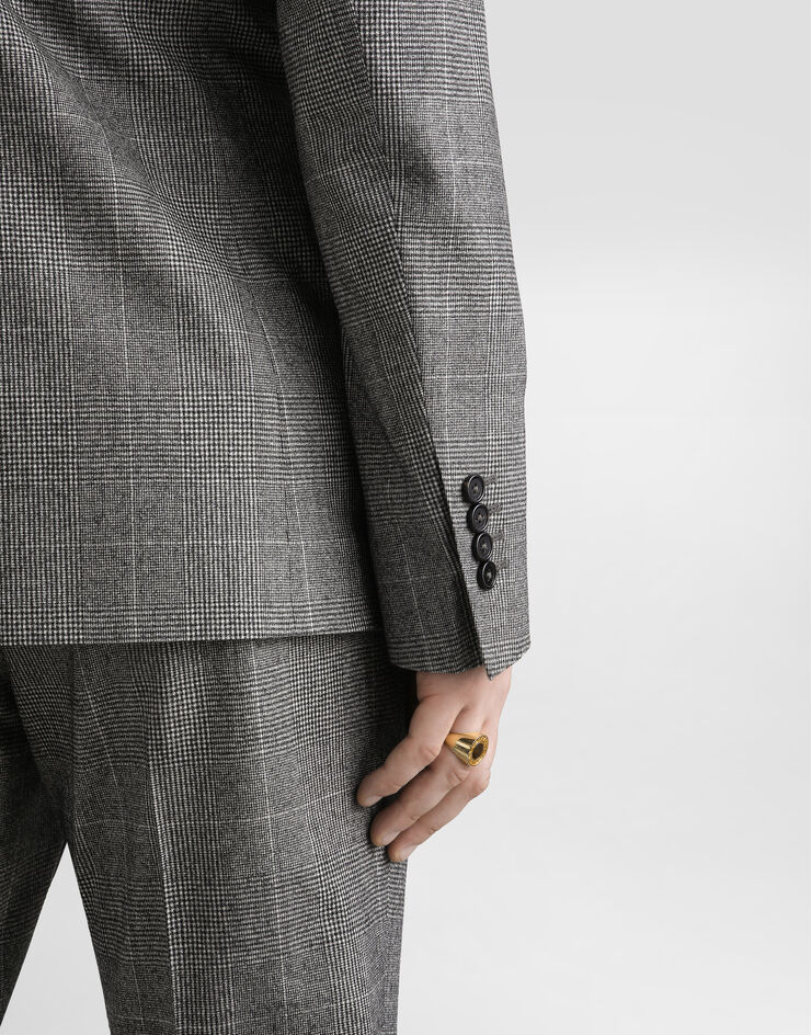 Dolce & Gabbana Single-breasted glen plaid suit Multicolor GK02XTFQBBQ
