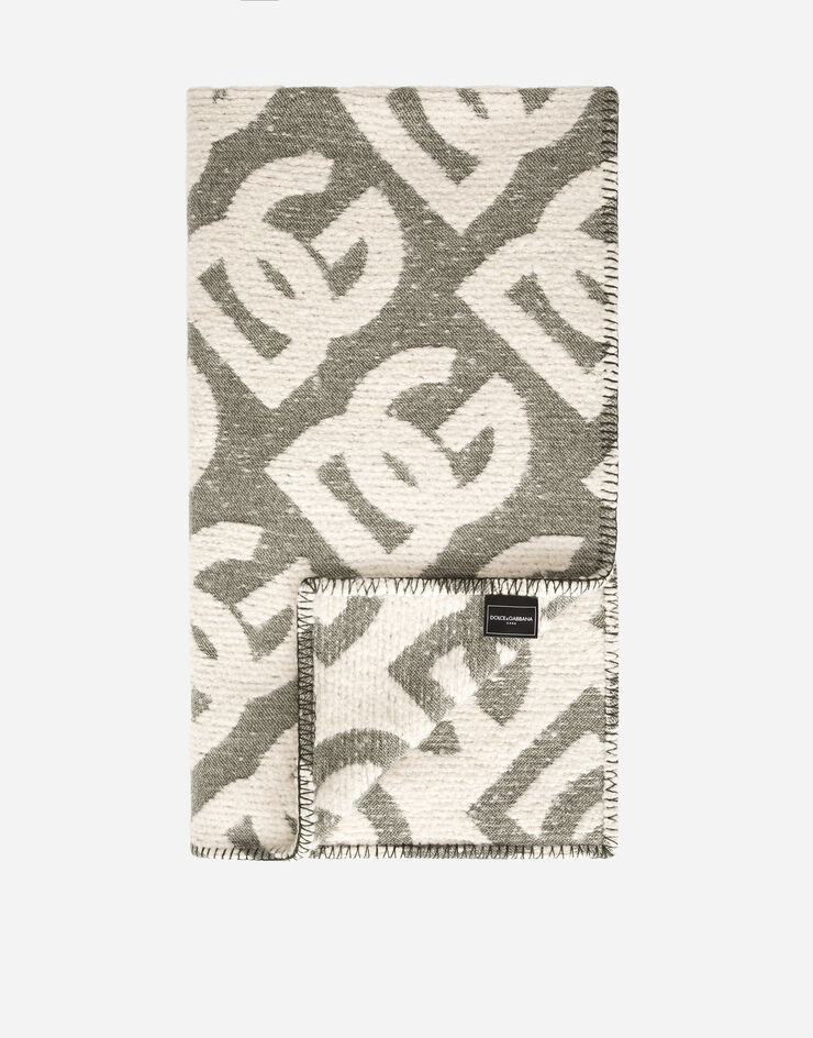 Dolce & Gabbana Wool, Silk, and Cashmere Blanket Multicolor TCE012TCAN1