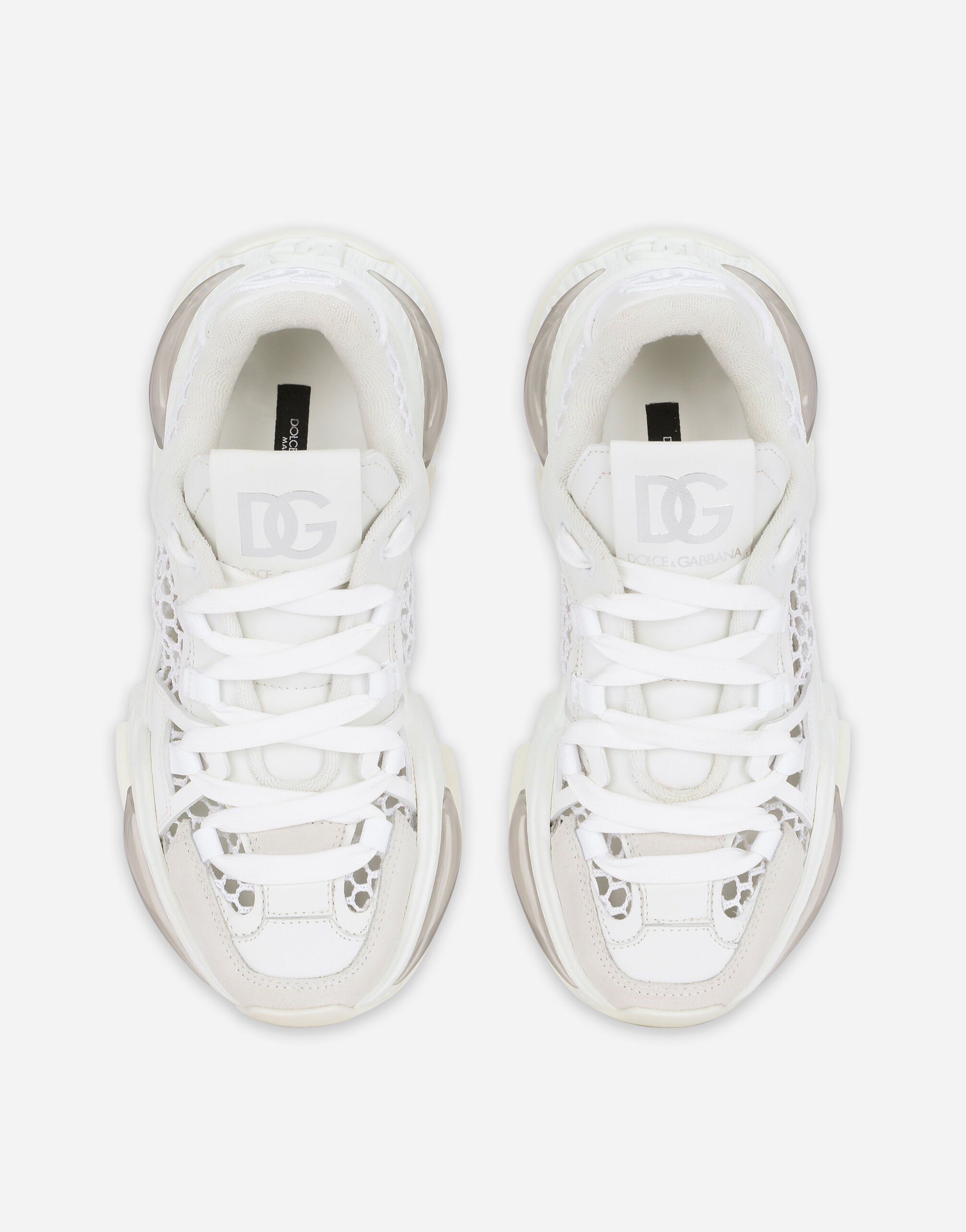 スニーカー DOLCE  GABBANA Women Sneakers CK2203A6L81HK5JF White Portofino vintage calfskin sneakers in White for Women