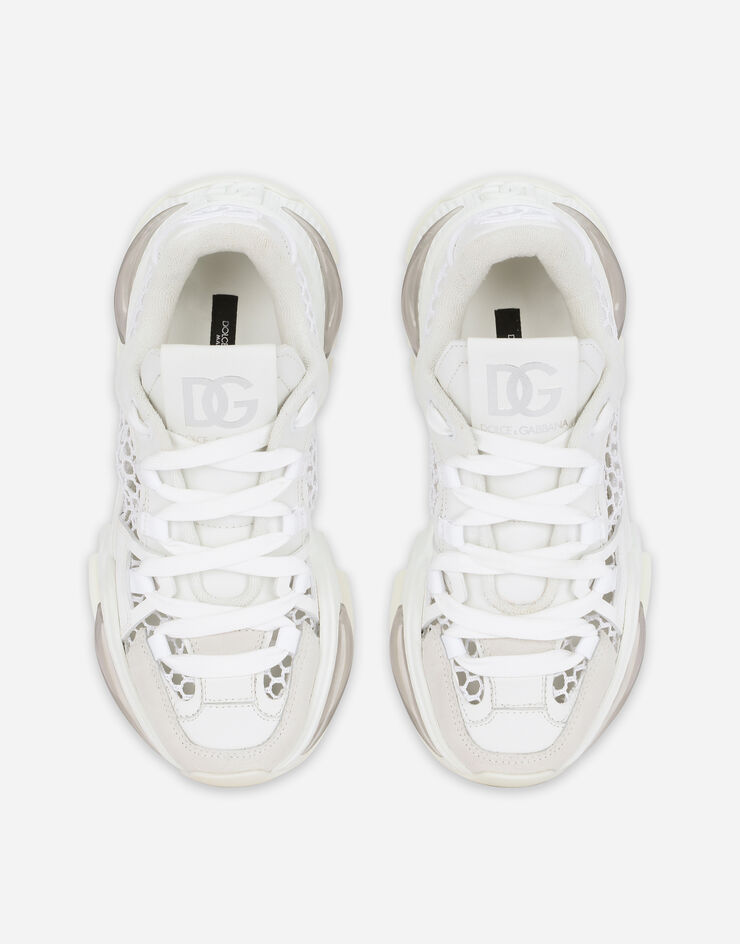 Dolce & Gabbana Mixed-material Airmaster sneakers White CK1984AY030