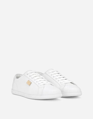 Dolce & Gabbana Saint Tropez calfskin sneakers White CS1735AN990