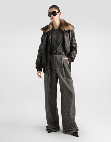 Dolce & Gabbana Cardigan in cashmere Grigio FXV09ZJBW0P