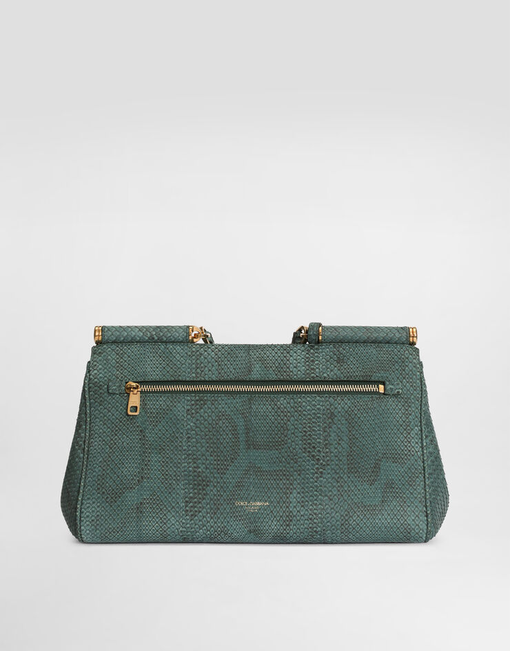 Dolce & Gabbana Medium My Sicily handbag in python Dolce & Gabbana Medium My Sicily handbag in python Green BB7782B2X45