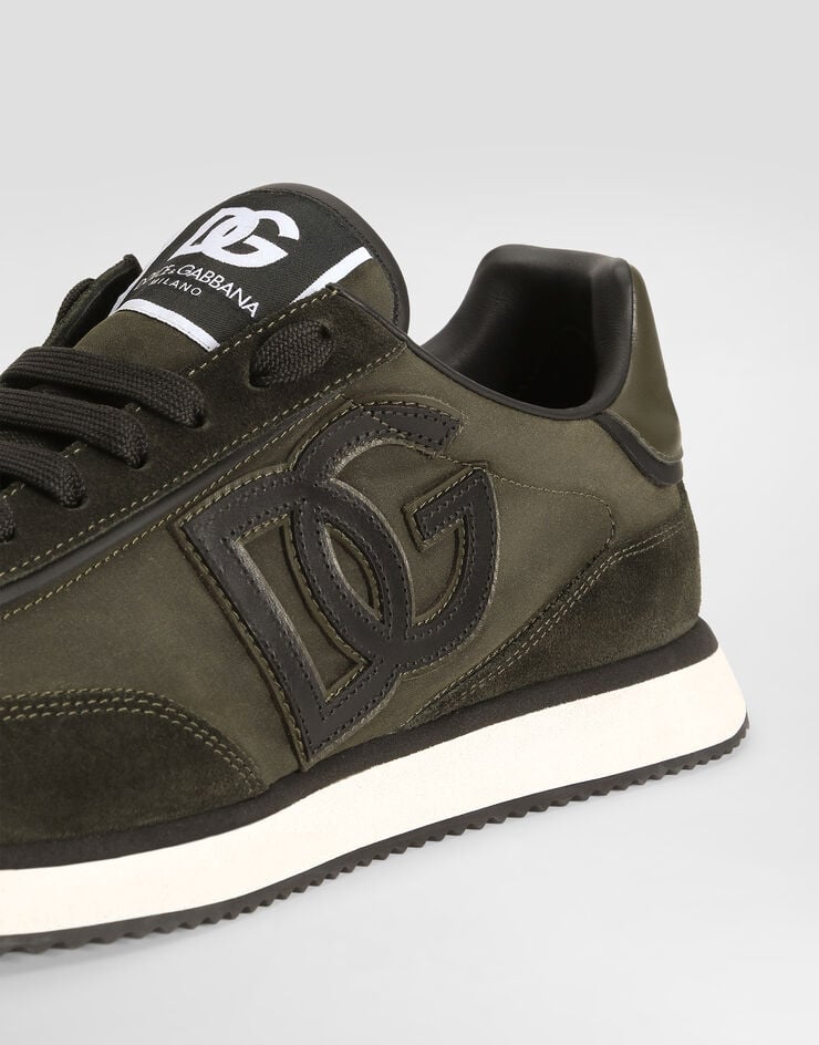 Dolce & Gabbana DG cushion canvas and leather sneakers Multicolor CS2288A0126