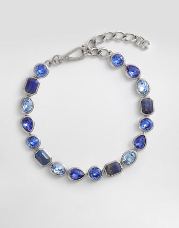 Dolce & Gabbana Necklace with rhinestones Silver WNS3S5W1111