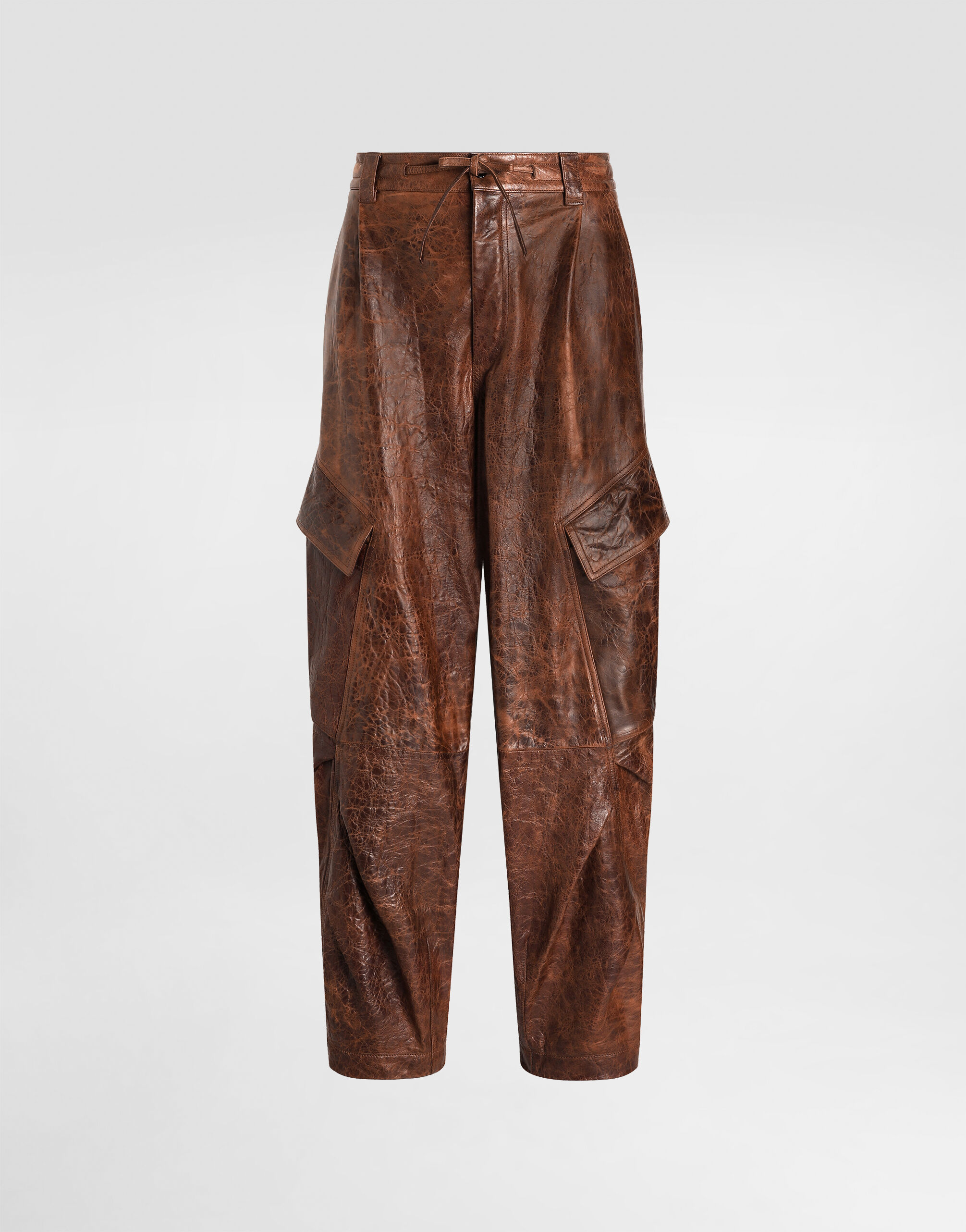 Lambskin trousers