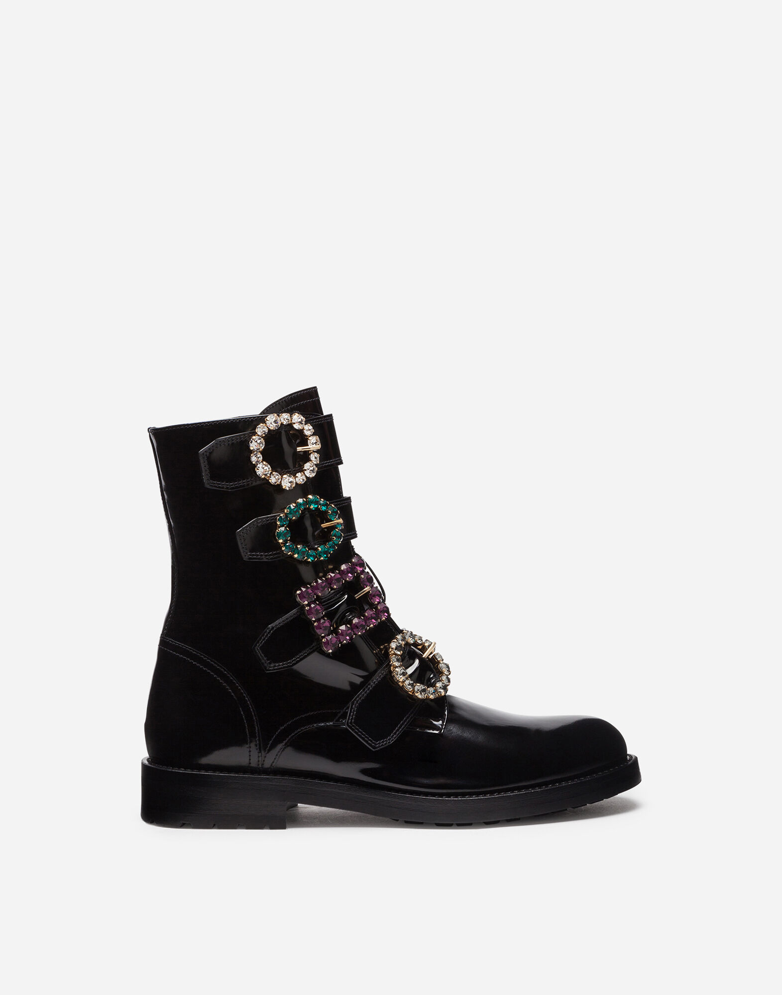 Dolce gabbana combat boots new arrivals