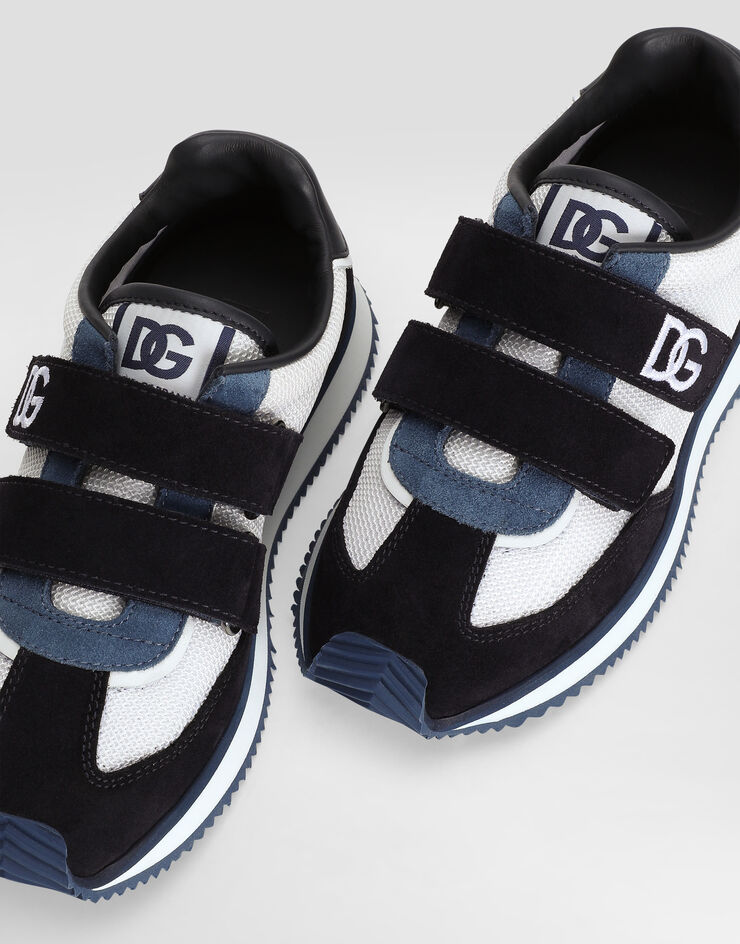 Dolce & Gabbana Mesh and suede sneakers Multicolor DA5321AX274