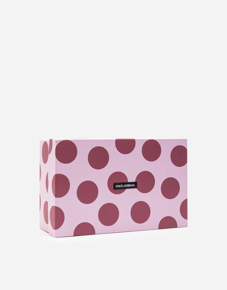 Dolce & Gabbana Python print and mordoré platform sandals BLACK/GOLD CR0872A2U26