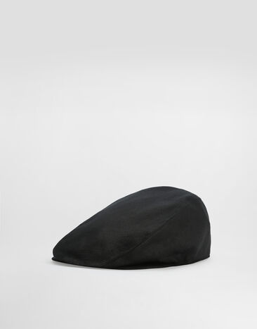 Dolce & Gabbana Linen flat cap Multicolor GQ348EG0WUC
