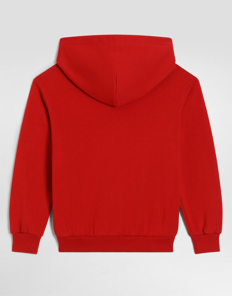 Dolce & Gabbana Sweat à capuche avec logo Dolce & Gabbana Sweat à capuche avec logo Red L4JWNTG7P4X