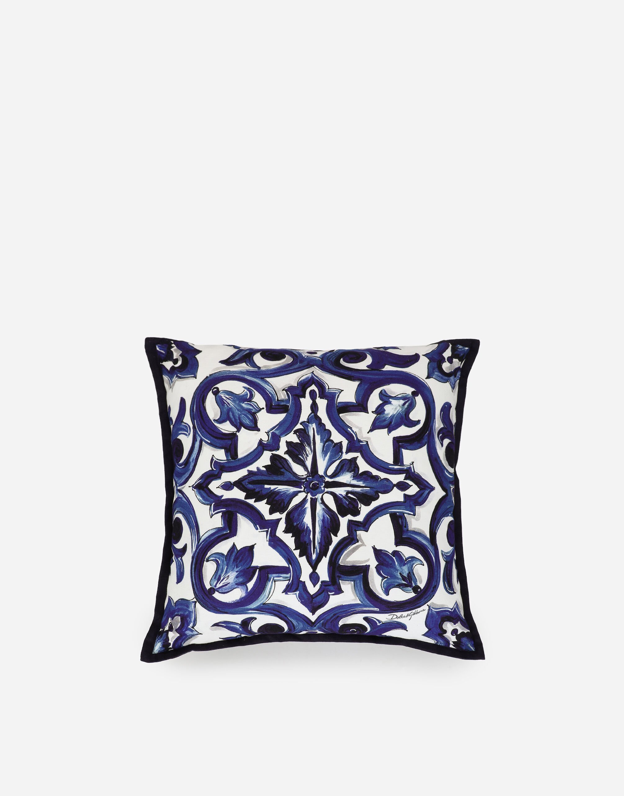 Dolce & Gabbana Canvas Cushion small Multicolor TCE001TCAIY