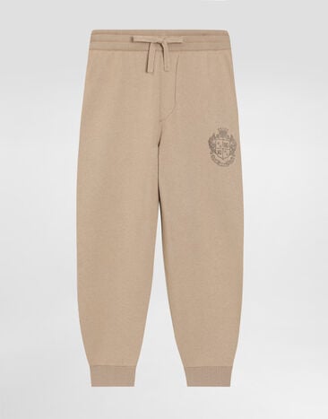 Dolce & Gabbana Cotton and cashmere trousers Beige L4KP16JGMF0