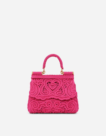 Dolce & Gabbana Medium Sicily handbag Fuchsia BB6003AW717