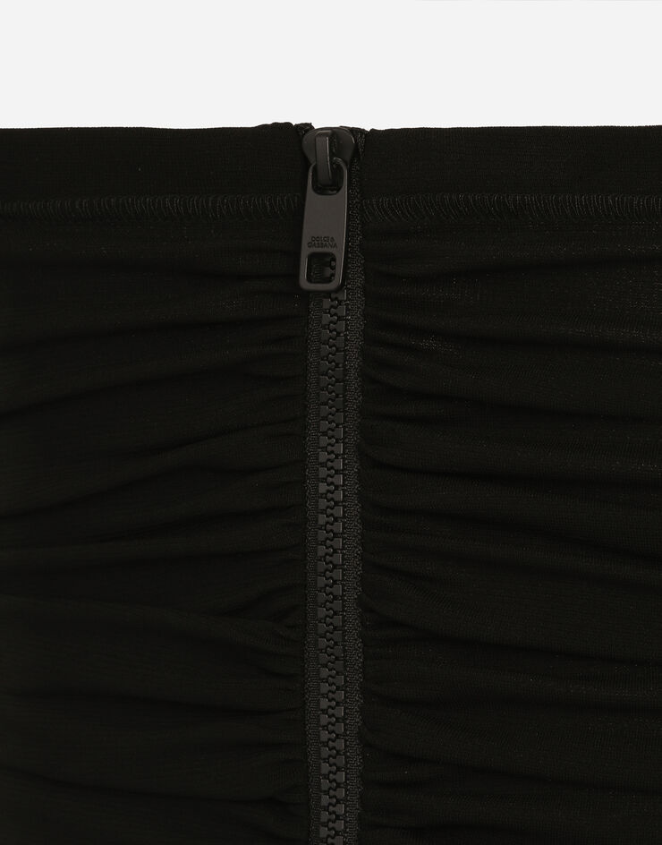 Dolce & Gabbana Gathered waist sash Black GR210EFUGN7