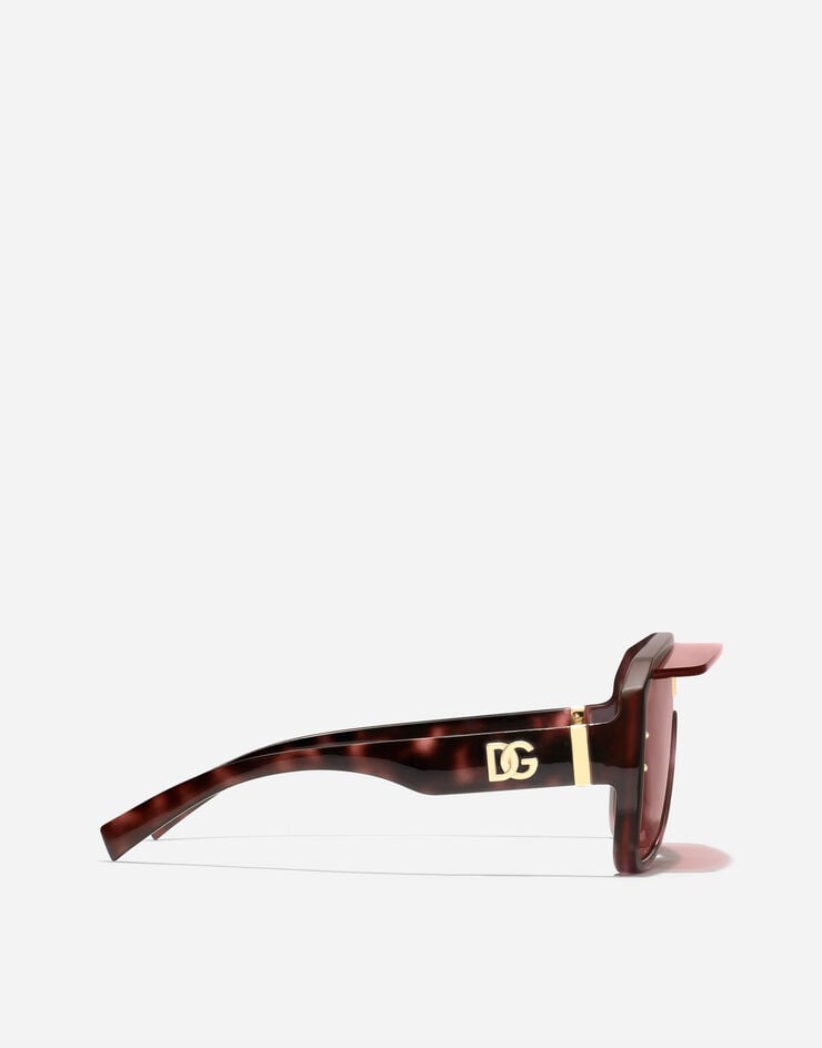 Dolce & Gabbana DG Crossed Sunglasses Dolce & Gabbana DG Crossed Sunglasses Pink havana VG6205VN669