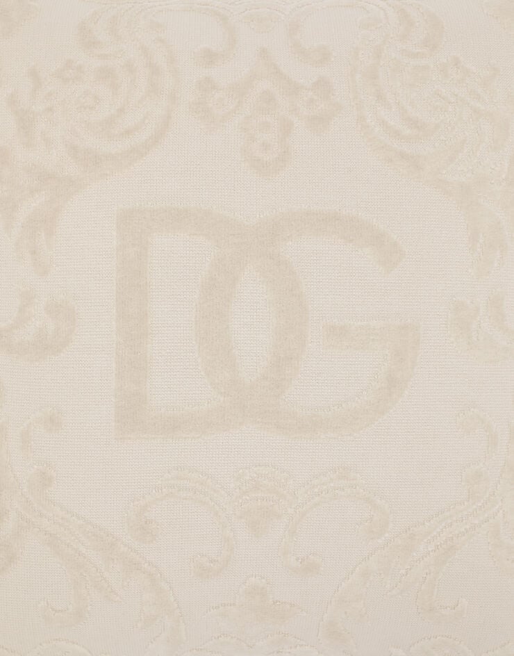 Dolce & Gabbana Coussin d’Extérieur en Éponge de Coton Multicolore TCE001TCAGM