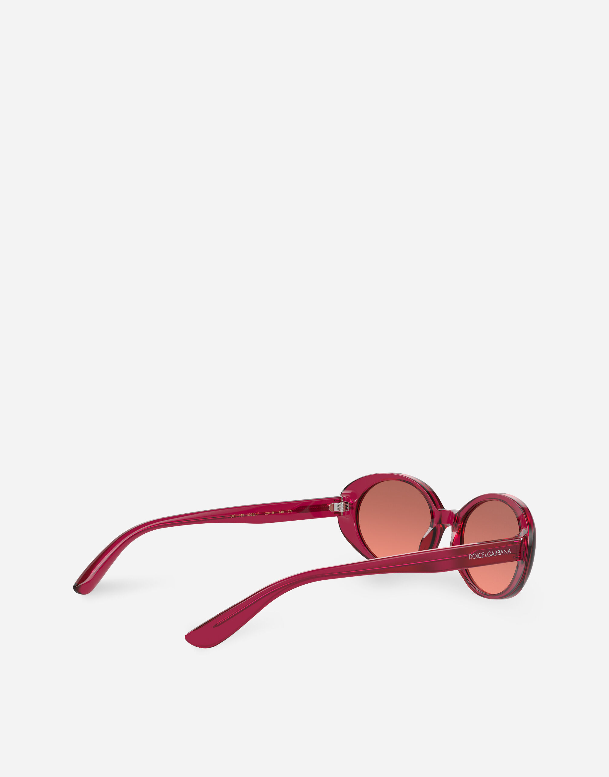 Re Edition sunglasses in Fucsia opaline for Women Dolce Gabbana
