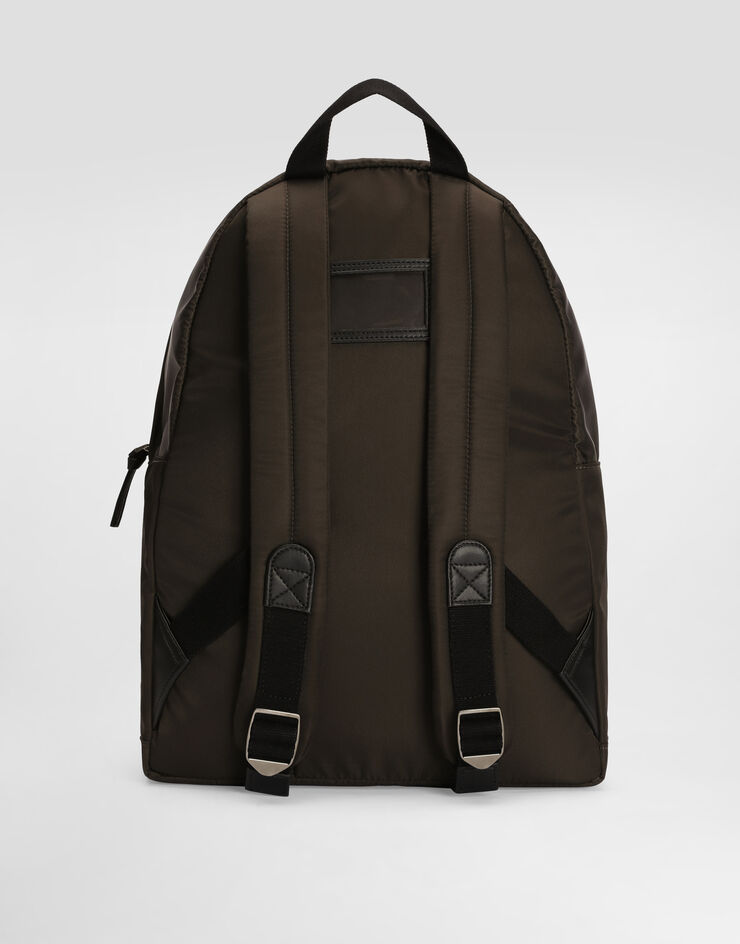 Dolce & Gabbana Rucksack aus Nylon mit Logo Dolce & Gabbana Rucksack aus Nylon mit Logo EM0074A0567