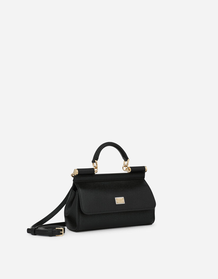 Dolce & Gabbana Маленькая сумка Sicily с короткой ручкой черный BB7116A1001