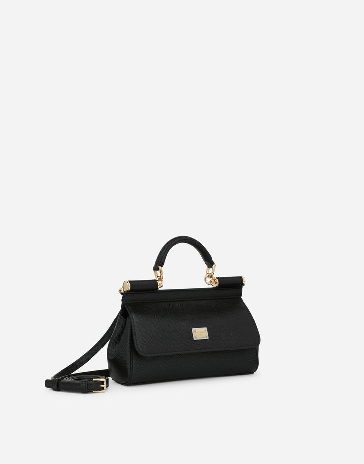 Dolce & Gabbana Sac à main Sicily petit format Noir BB7116A1001