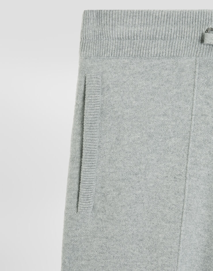 Dolce & Gabbana pantalones jogging en lana Beige GXU19TJGMN3
