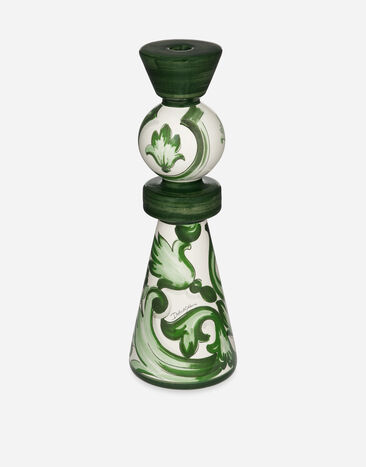 Dolce & Gabbana Ceramic Candle Holder large Multicolor TCC186TCACD