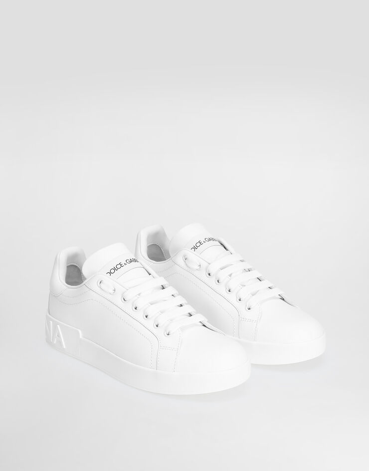 Dolce & Gabbana Portofino 小牛皮运动鞋 白 CK1544A1065