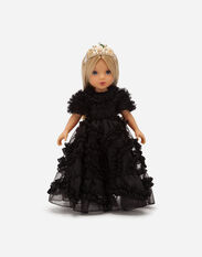 Dolce & Gabbana Doll with organza dress Black LBKAB4JBVX3