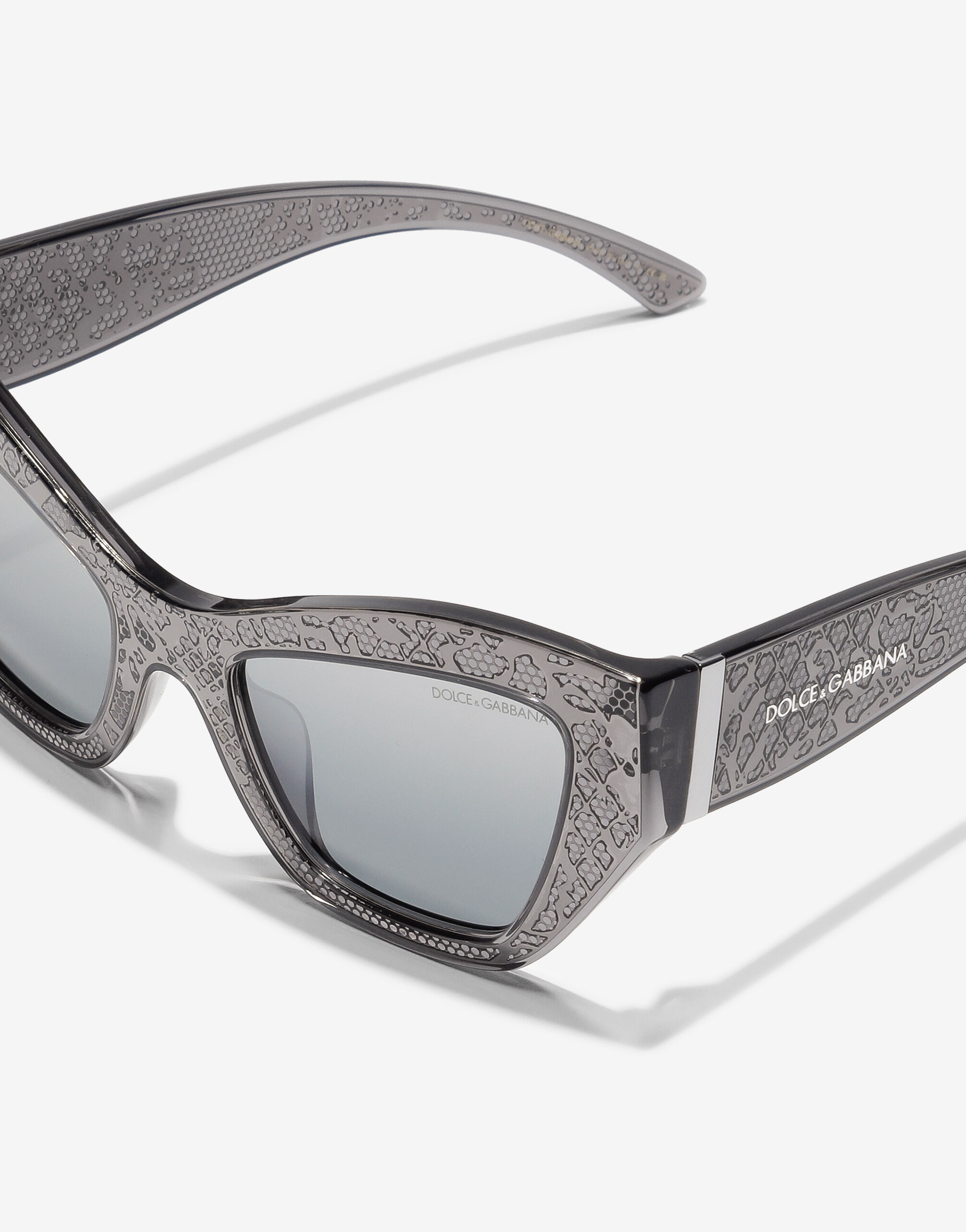 DG Lace Sunglasses in Dark grey for Women | Dolce&Gabbana® US