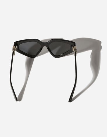 Dolce & Gabbana نظارة شمسية DG Precious أسود VG446AVP187