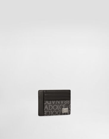 Dolce & Gabbana Coated jacquard card holder Multicolor BP3325AJ705