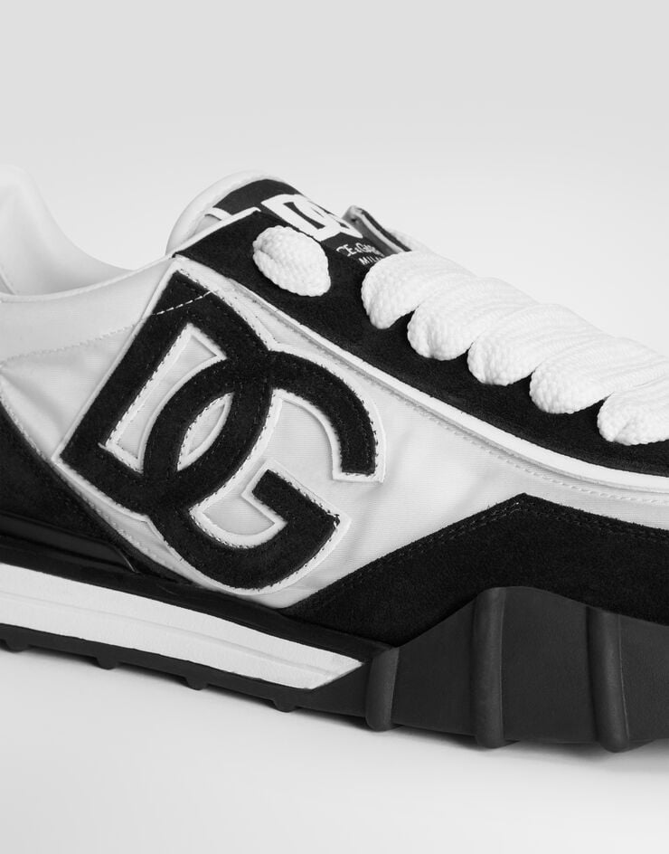 Dolce & Gabbana DG Athletic sneakers in fabric and calfskin Dolce & Gabbana DG Athletic sneakers in fabric and calfskin Multicolor CS2384A0136