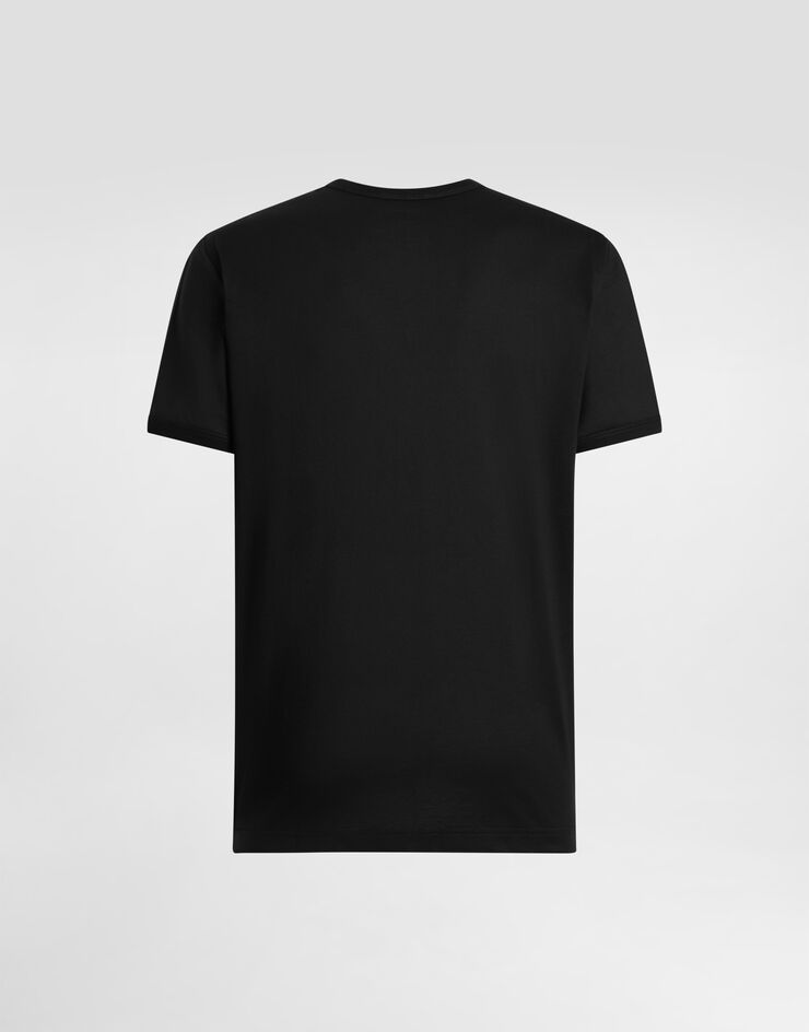 Dolce & Gabbana Cotton t-shirt Blue G8KG0TFU7EQ