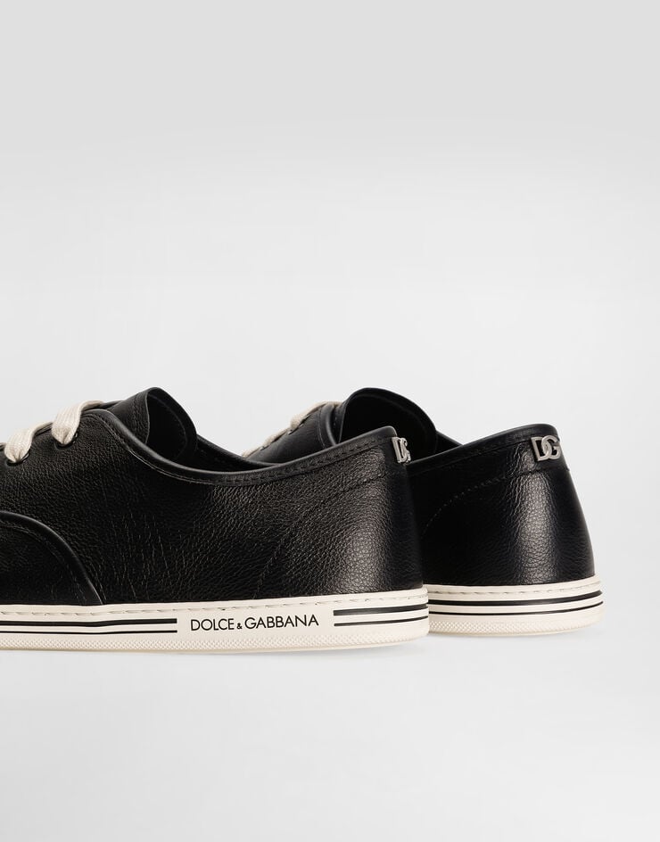 Dolce & Gabbana Saint Tropez 小牛皮运动鞋 Black CS2351AQ724