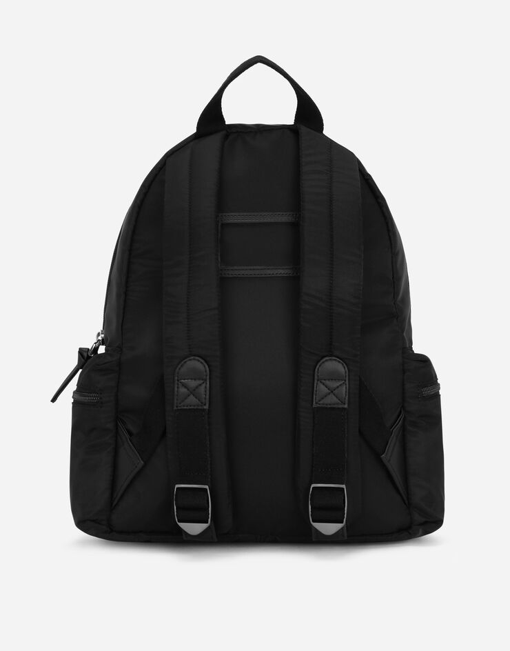 Dolce&Gabbana Rucksack aus Nylon Schwarz EM0082A7401